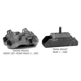 300585 Anchor For Buick Riviera 1976 Engine Mount Kit