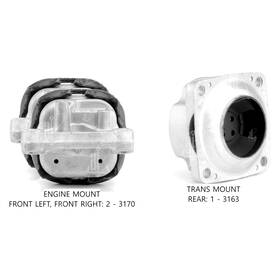 300606 Anchor For Dodge Charger 2006-2010 Engine Mount Kit