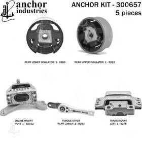 300657 Anchor Genuine Engine Mount Kit