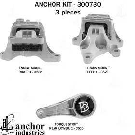 300730 Anchor Genuine Engine Mount Kit