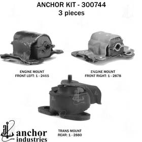 300744 Anchor Genuine Engine Mount Kit