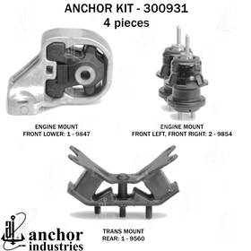 300931 Anchor Engine Mount Kit