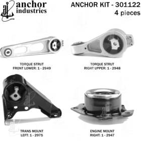 301122 Anchor Engine Mount Kit