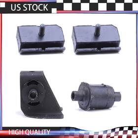 Carpshop20131107aa2026 Anchor Engine&trans Mount Set Of 4 At/mt For 1969-1971 Dodge D100 Pickup V8 5.2l-anchor