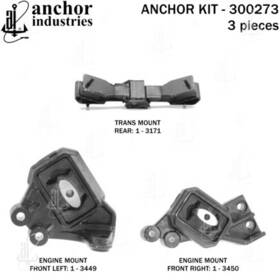 300273 Anchor Motor Mounts Engine Mnt Kit