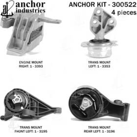 300522 Anchor Motor Mounts
