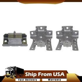 S2qyrp250828s01365 Anchor 3x At/mt Motor Engine Mounts Fits 2001-2006 Silverado 2500 Hd V8 6.0l