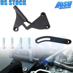 Enm055-bk Aosuracing For Ej20/25 Engine Subaru Impreza Wrx Sti I Ii Alternator Relocation Bracket Kit