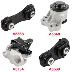 Apc Ec184713pp 4x Engine And Transmission Torque Strut Mount For Ford Explorer 13-17 Epa