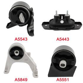 Ec184716pp Apc 4pcs Engine Motor Mount And Transmission For Dodge Journey 11-19 3.6l Awd