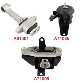 Ec184717pp Apc For Hyundai Sonata 2015-2018 2.4l Automatic 3x Engine Motor And Transmission Mount