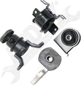 170274 Apdty Motor And Transmission Mount Kit Select 2.3l Or 2.5l Engine