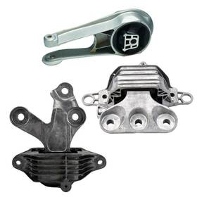 217918 Apm Engine And Transmission Mounts 3pc Kit Fits Chevrolet Malibu 1.5l Turbo 2016-2018