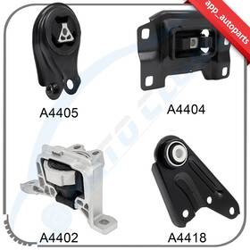 Aap16444001s App Autoparts Engine Motor Mount And Trans Kit For 2004-2009 Mazda 3 2.0l Front Rear 9632 9196