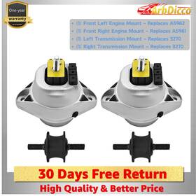 A5961 Arbdicco A5962 4pcs Engine Mounts And Transmission For Chevrolet Camaro V6 3.6l 2016-2023