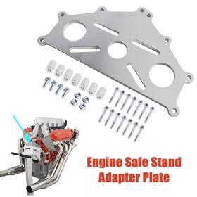 551897 Areyourshop Engine Safe Stand Adapter Plate For Chevy Ls1 Duramax Bbc Sbc Ls Heavy Duty
