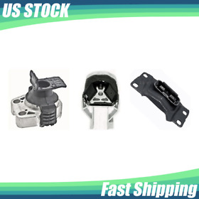 Outl6k22rp0621tf0574a At Mt Tran.mount Engine Mount Set Fits 12 Focus L4 2.0l-anchor 3pcs Anchor Ol