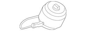 4g0-199-382-ae Audi Genuine Motor Mount