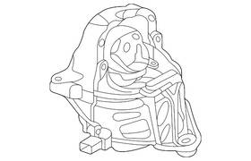 4m0-199-372-gn Audi Genuine Motor Mount