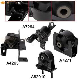 9976823 Auspartshouse 4 Pcs Engine Mounts Transmission Mount For Toyota Rav4 01-2003 Rear Front Right