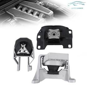 3304 Auto-summer 3214/3238/3304 Set Of 3 Engine Motor And Transmission Mount For Ford Escape 13-16 2.5l 2.0l