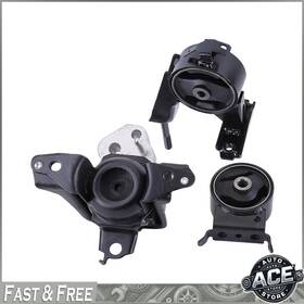 5t7bkl Autoacestore Engine Motor And Trans Mount Set Of 3 For Scion Xa / Xb 1.5l 2004-2006 A7260