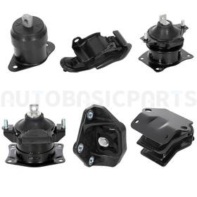 12545599 Autobasicparts For 2003-2007 Honda Accord 2004-2006 Acura Tl 3.0l 6 Pcs Engine Motor Mount Kit