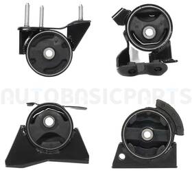 12545602 Autobasicparts For 1993-1997 Toyota Corolla 1.6l 4 Pcs Front Engine Motor Mount