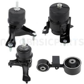 12545647 Autobasicparts For 2007-2009 Toyota Camry 2.4l 4 Pcs Transmission And Motor Mount Kit