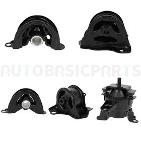 12545658 Autobasicparts For 1996-2000 Honda Civic L4 1.6l 5 Pcs Engine Motor Trans Mount At Mt