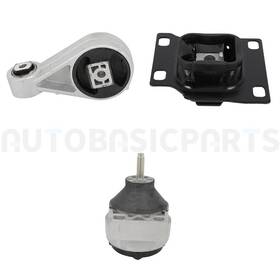 12545664 Autobasicparts For 2000-2004 Ford Focus 2.0l 3 Pcs Engine Motor Trans Mount At Mt