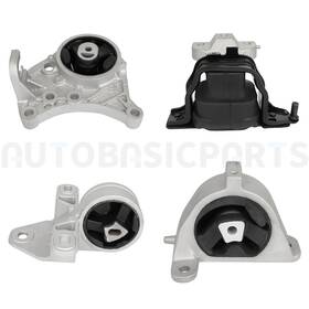 12545676 Autobasicparts For 2001-2007 Chrysler Town And Country 3.3l 4 Pcs Engine Motor Trans Mount