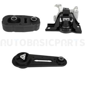 12545749 Autobasicparts For 2007-2012 Nissan Sentra L4 2.0l 3 Pcs Engine Motor Mount A4345 A4318