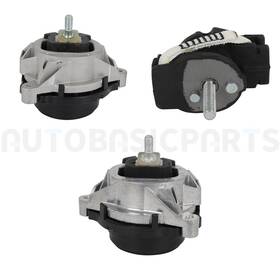 12545763 Autobasicparts For 2012-2016 Bmw 328i L4 2.0l 3 Pcs Engine Motor Mount