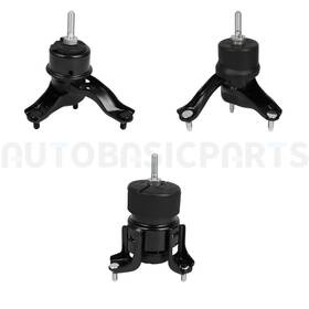 12545768 Autobasicparts For 2007-2011 Toyota Camry 2.4l 3 Pcs Engine Motor Trans Mount 4-door Auto