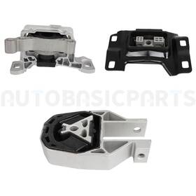 12545798 Autobasicparts For 2004-2006 Bmw X3 L6 2.5l 3 Pcs Engine Motor Mount