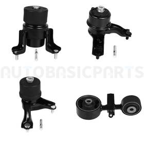 12545821 Autobasicparts For 2002-2006 Toyota Camry 2.4l 4 Pcs Engine Motor And Transmission Mount