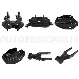 12545824 Autobasicparts For 2006-2011 Chevrolet Impala 3.5l 6 Pcs Engine Motor And Transmission Mount