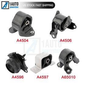 10239861 Autobtparts 5pcs Engine Motor Trans Mount Set Front Right Rear For 2002-2006 Honda Cr-v 2.4l