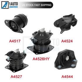 10240016 Autobtparts 3x Engine Motor Mount And 2x Trans For 2004-2006 Acura Tl 3.2l Front Rear