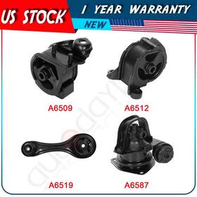 Adp104348s01 Autodayplus Engine Motor Mount Kit Set 4pcs For 1992 1993 Honda Accord Ex Coupe 2-door 2.2l