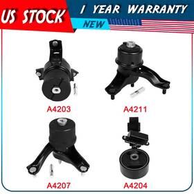 Ge177471 Autodayplus Transmission Engine Motor Mount Kit For Toyota Camry 02-06 A4203 A4204 A4207
