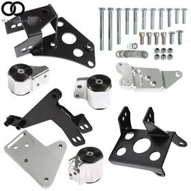 Apo218104 Autoooparts Engine Mount Bracket Kit For 1996-2000 Civic K-swap Ek Chassis K20 K24 K-series