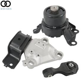 Apo271704 Autoooparts 3pcs Engine And Transmission Mounts For Honda Fit City 2014-2020 1.5l Automatic