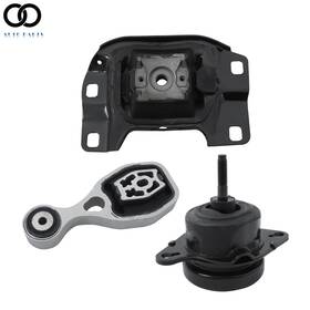 Apo273848 Autoooparts 3pcs Motor And Torque Strut Trans Mount Kit For 2016-2019 Ford Explorer 2.3l 4wd