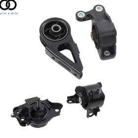 Apo390696 Autoooparts Set Of 4 Engine Motor And Manual Trans Mount For Honda Fit L4 1.5l 2007-2008