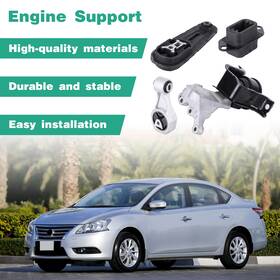 Artist3781566 Autoparts-artist 4pcs Motor And Trans Mount For 2013-2019 Nissan Sentra 1.8l 9699 9712 9717 9818