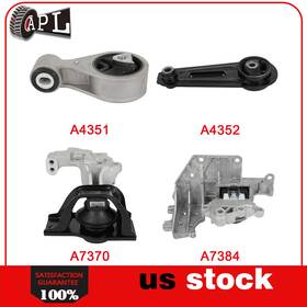 L17842801r Autoparts-leader 4pcs Engine Motor Mount Fits 2008 2009 2010-2013 Rogue L4 2.5l Fwd For Nissan