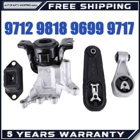 Mall3781566 Autoparts-shopping-mall 4x Motor And Trans Mount For Nissan Sentra 1.8l 2013-2019 2018 9699 9712 9717 9818