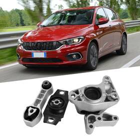 Ky378526901s Autopartsplus 6 New For Fiat 500 L4 1.4l Trans. Engine Motor Mount And Torque Strut 3pcs/set